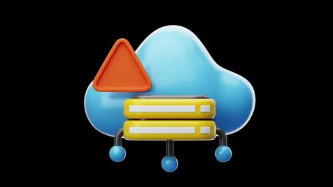 3D Animation of Cloud Issue Stock Footage 286980797