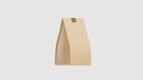 3D Animation of Coffee Bag Stock Footage 306502460