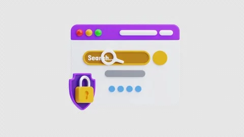 3D Animation of Confidential Data Stock Footage 300140939