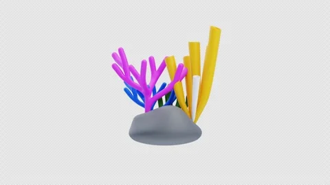3D Animation of Coral Reefs Stock Footage 298837259