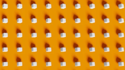 3D animation  cubes rotating  loop background 3D render Stock Footage 176230528