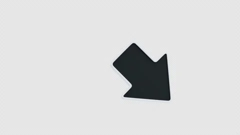 3D Animation of Cursor Click for Description Stock Footage 317439547