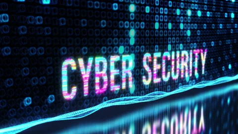 3D animation of  Cyber Security  digital technology concept Stock Footage 159486913