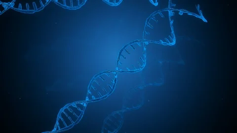 3d Animation of DNA Double Helix 스톡 동영상 123713406