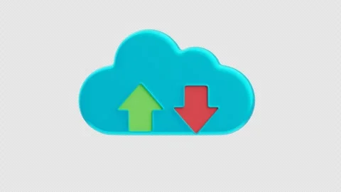 3D Animation of Drag and Drop Videos to Upload Stock Footage 311206564