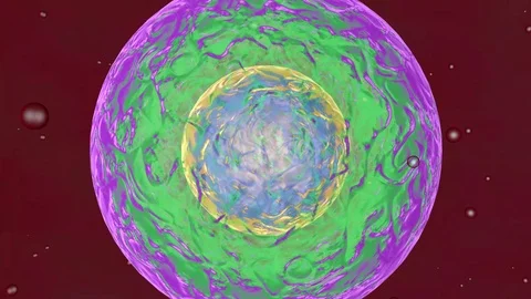 3D animation of dynamic cellular divisio... | Stock Video | Pond5