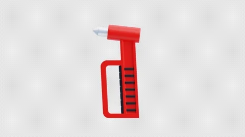 3D Animation of Emergency Hammer Stock Footage 309448154