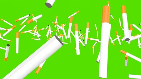 3D animation of exploding on green screen. Stock Footage 306407506