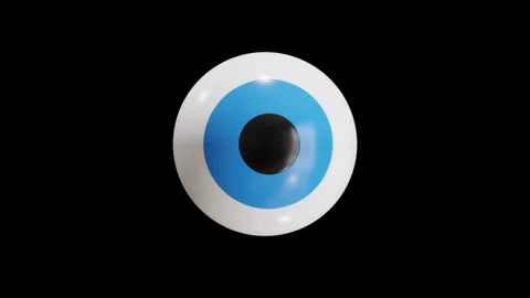 3D Animation of Eye Stock Footage 286776355