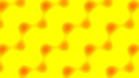 3D animation featuring warm orange-to-red blobs that seamlessly morph Vídeos de archivo 338388203