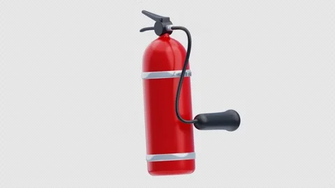 3D Animation of Fire Extinguisher Stock Footage 303318763