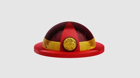 3D Animation of Firefighter Helmet Stock Footage 303318751