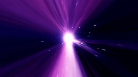 3d Animation of Fly Travel Through a Vortex Wormhole. Stock Footage 112973856