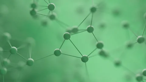 3D animation of the geometric shape of a lattice in space. Video stock 263142280