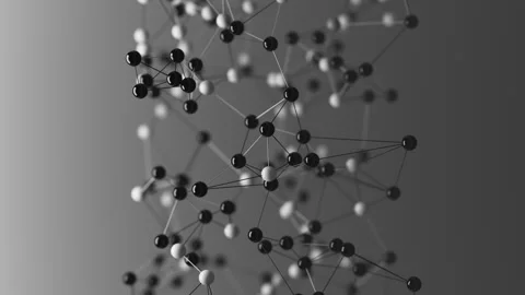 3D animation of the geometric shape of a lattice in space. 스톡 동영상 267426363