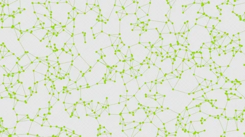 3D animation of the geometric shape of a lattice in space. Alpha Channel. Stock Footage 310795265