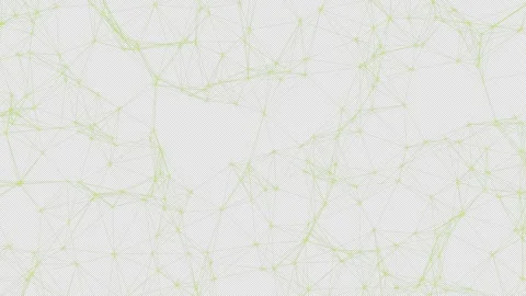 3D animation of the geometric shape of a lattice in space. Alpha Channel. Video stock 312112251