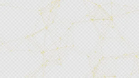 3D animation of the geometric shape of a lattice in space. Alpha Channel. Stock Footage 315526149