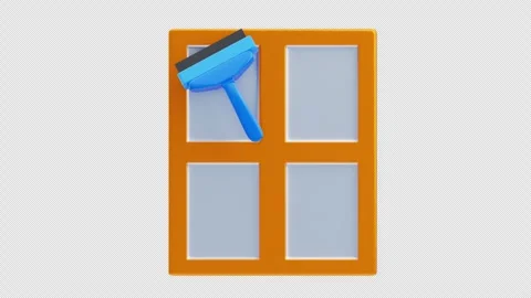 3D Animation of Glass Cleaner Stock Footage 306522536