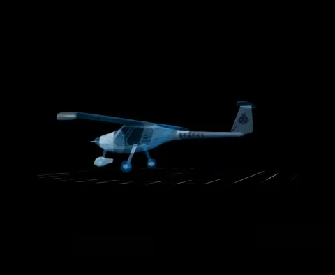 3D animation of glider 動画素材 237997122