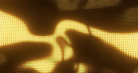 3d animation of gold abstract geometric. Business presentation background Stock Footage 170969457