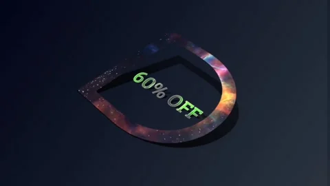3D animation graphics design text. Stock Footage 264750769