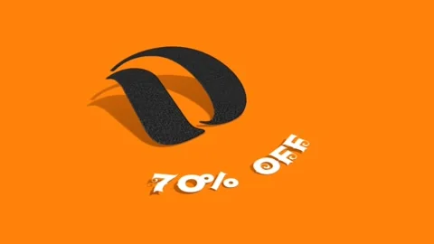 3D animation graphics design text. Stock Footage 264804188