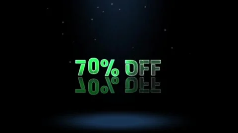 3D animation graphics design text. Stock Footage 264804363