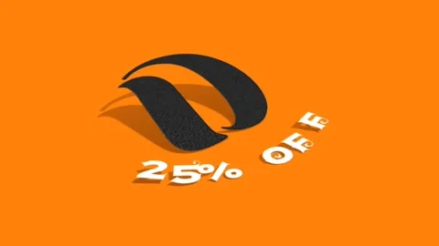 3D animation graphics design text. Stock Footage 264994458