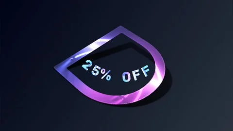 3D animation graphics design text. Stock Footage 264994463
