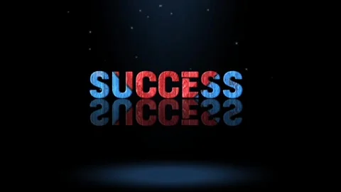 3D animation graphics design text. Stock Footage 265597545