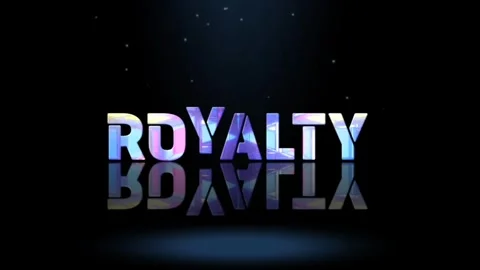 3D Animation Graphics Design Text. Stock Footage 266142539