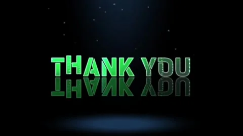 3D Animation Graphics Design, Thank You ... | Stock Video | Pond5
