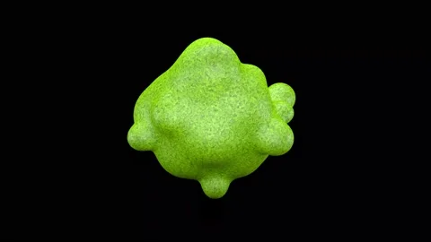 3D animation of Green Abstract smooth li... | Stock Video | Pond5