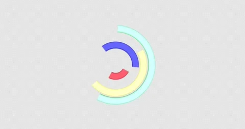 3D animation of growth graffic, alpha channel, motion design element Stock Footage 219279631