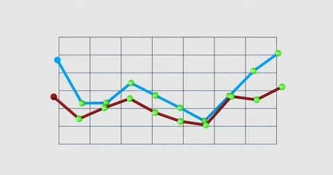 3D animation of growth graffic, alpha channel, motion design element Stock-Footage 219279727