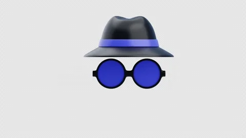3D Animation of Hacker Face Stock Footage 321046494