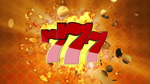 3D animation of Jackpot on slots machine Stock Footage 198322724