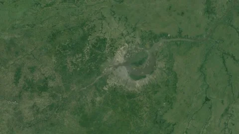 3D Animation of Kinshasa RDC Democratic Republic of the Congo Video stock 136825852