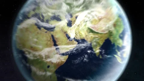 3D Animation of Kinshasa RDC Democratic Republic of the Congo Video stock 136826464