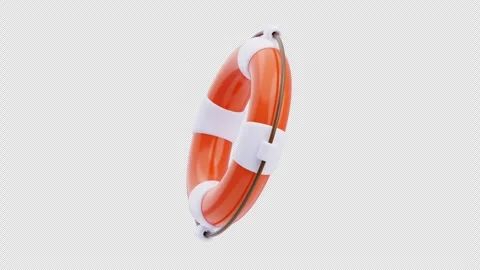 3D Animation of Lifebuoy Stock Footage 310831812