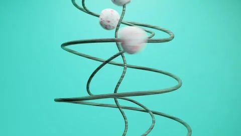 3D animation Loop background for dynamic visual content Stock Footage 269812913
