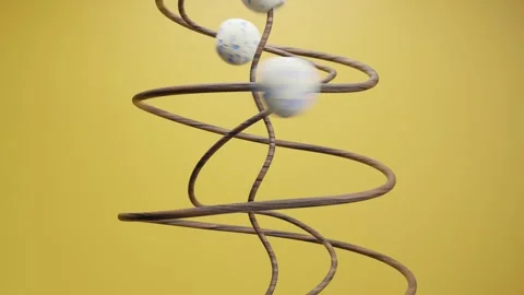 3D animation Loop background for dynamic visual content Stock Footage 269813080