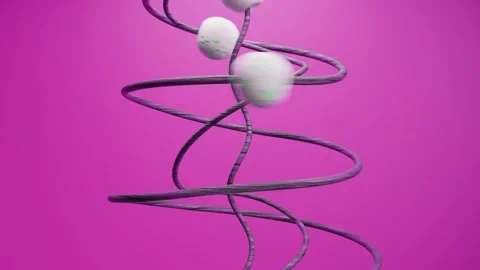 3D animation Loop background for dynamic visual content Stock Footage 269813150
