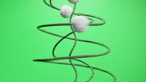 3D animation Loop background for dynamic visual content Stock Footage 269813200