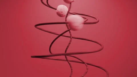 3D animation Loop background for dynamic visual content Stock Footage 269813779