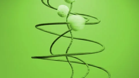 3D animation Loop background for dynamic visual content Stock Footage 269814347