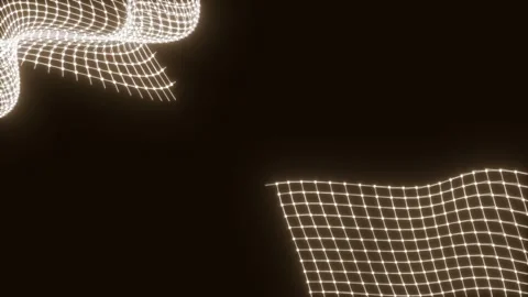 3d animation. luminous abstract background Stock Footage 302648504