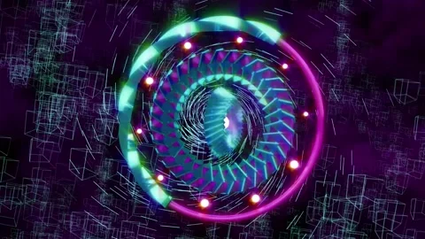 3D ANIMATION OF A MAGIC CABLE POWER ABSTRACT SYMBOLS Stock Footage 233923741