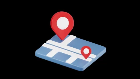 3D Animation of Map, Color Key, Alpha Channel Stock Footage 277866307